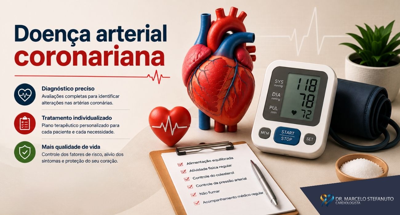 Tratamento para doença arterial coronariana em Jaú SP Dr Marcelo Stefanuto